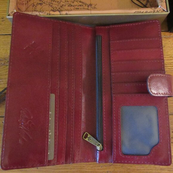 NEW Patricia Nash Valentia Multi Color Floral Leather Wallet RFID # P902237 - Picture 10 of 16
